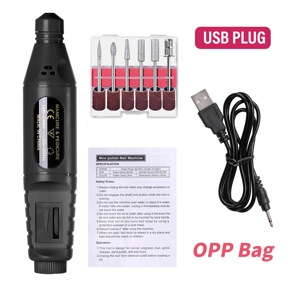 Pro Nail Drill Kit – Salon Quality Nails at Home