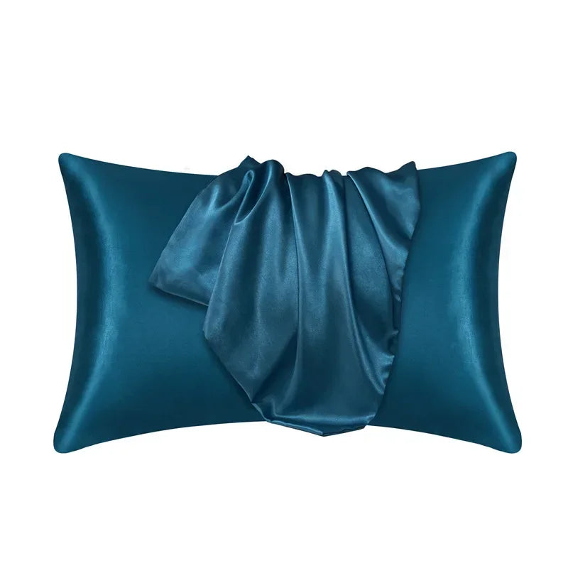 Silk Satin Pillowcase – Smooth Hair & Clear Skin While You Sleep