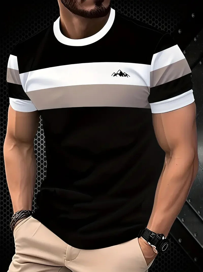 Men's 3D Print T-Shirt | Short Sleeve Graphic Tee | S-XL