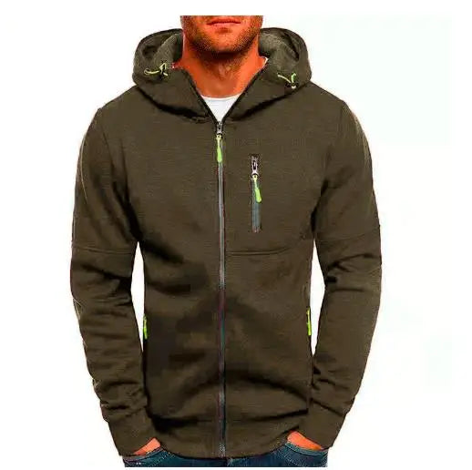 Men's Zip-Up Hoodie Jacket | Casual Sweatshirt Tracksuit | S-XL