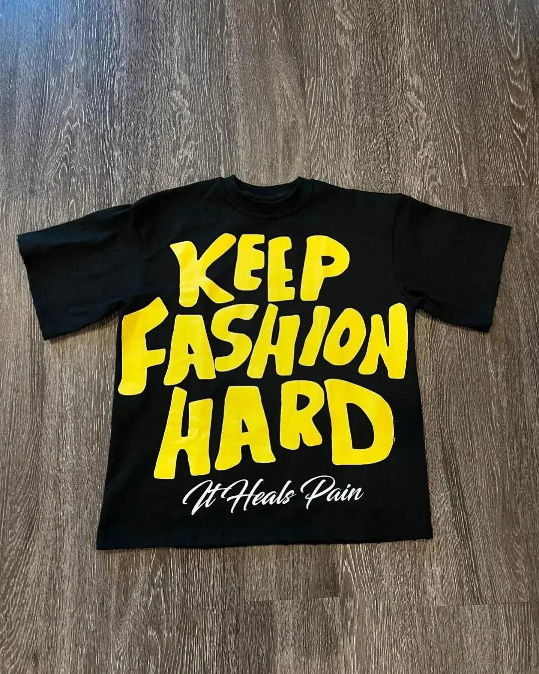 Y2K Graphic Cotton T-Shirt | Loose Casual Harajuku Couple Tops for Women & Men
