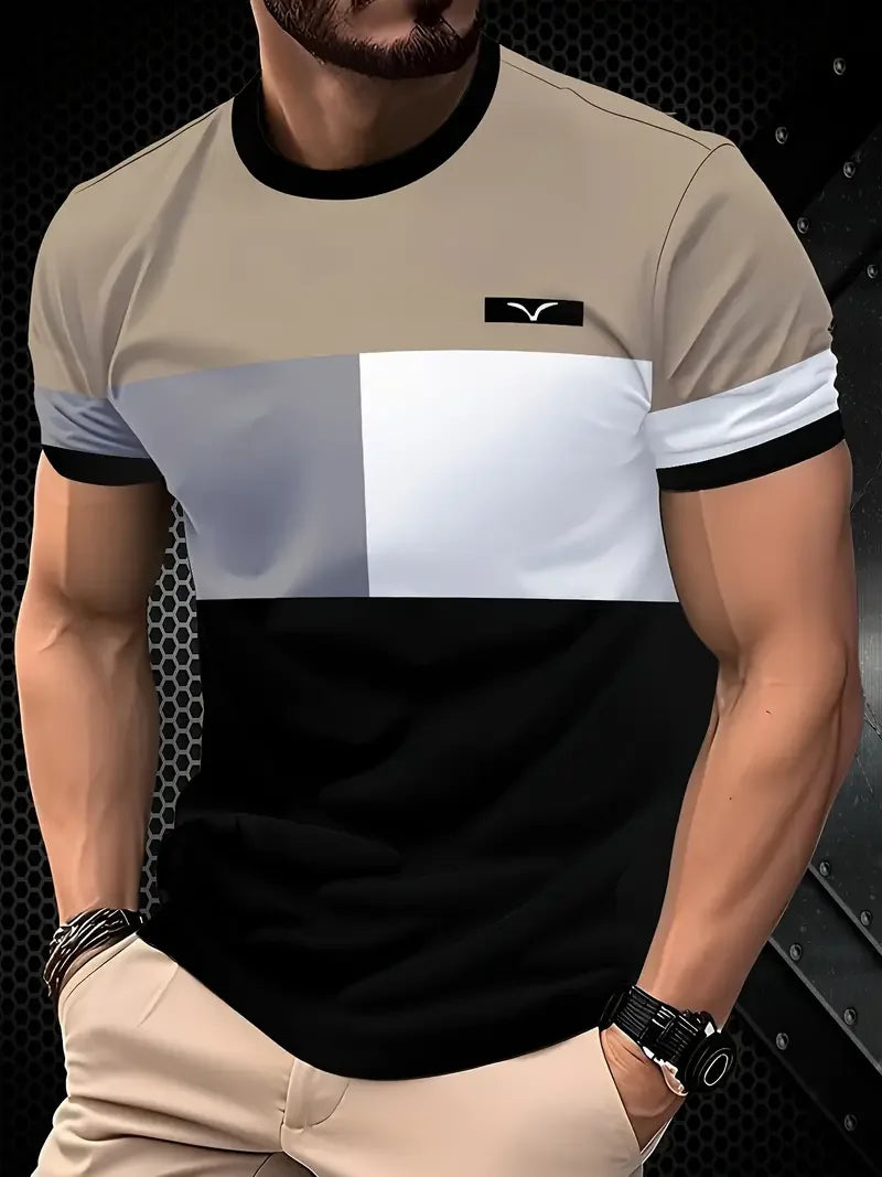 Men's 3D Print T-Shirt | Short Sleeve Graphic Tee | S-XL