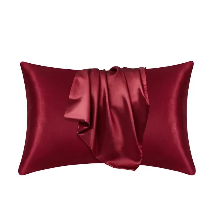 Silk Satin Pillowcase – Smooth Hair & Clear Skin While You Sleep