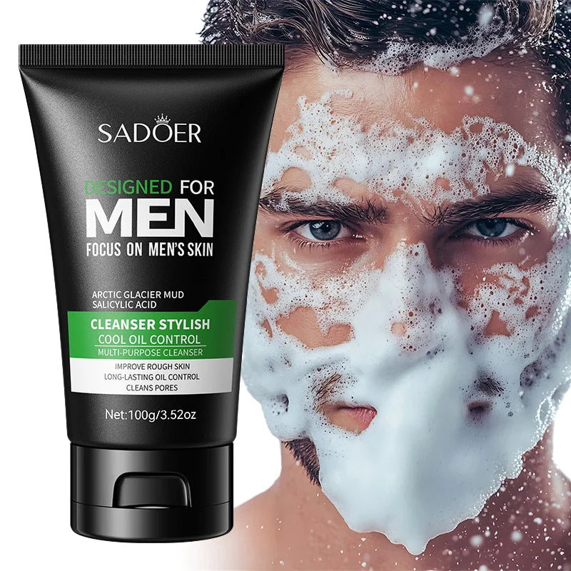 Men’s Face Cleanser – Deep Clean & Oil Control