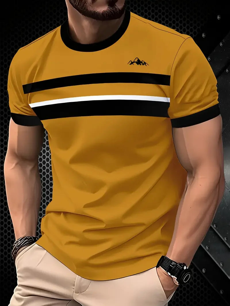 Men's 3D Print T-Shirt | Short Sleeve Graphic Tee | S-XL