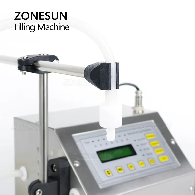 ZONESUN GFK-160A Automatic Liquid Filling Machine – 5 to 3500ml | Juice, Water, Cosmetics & More