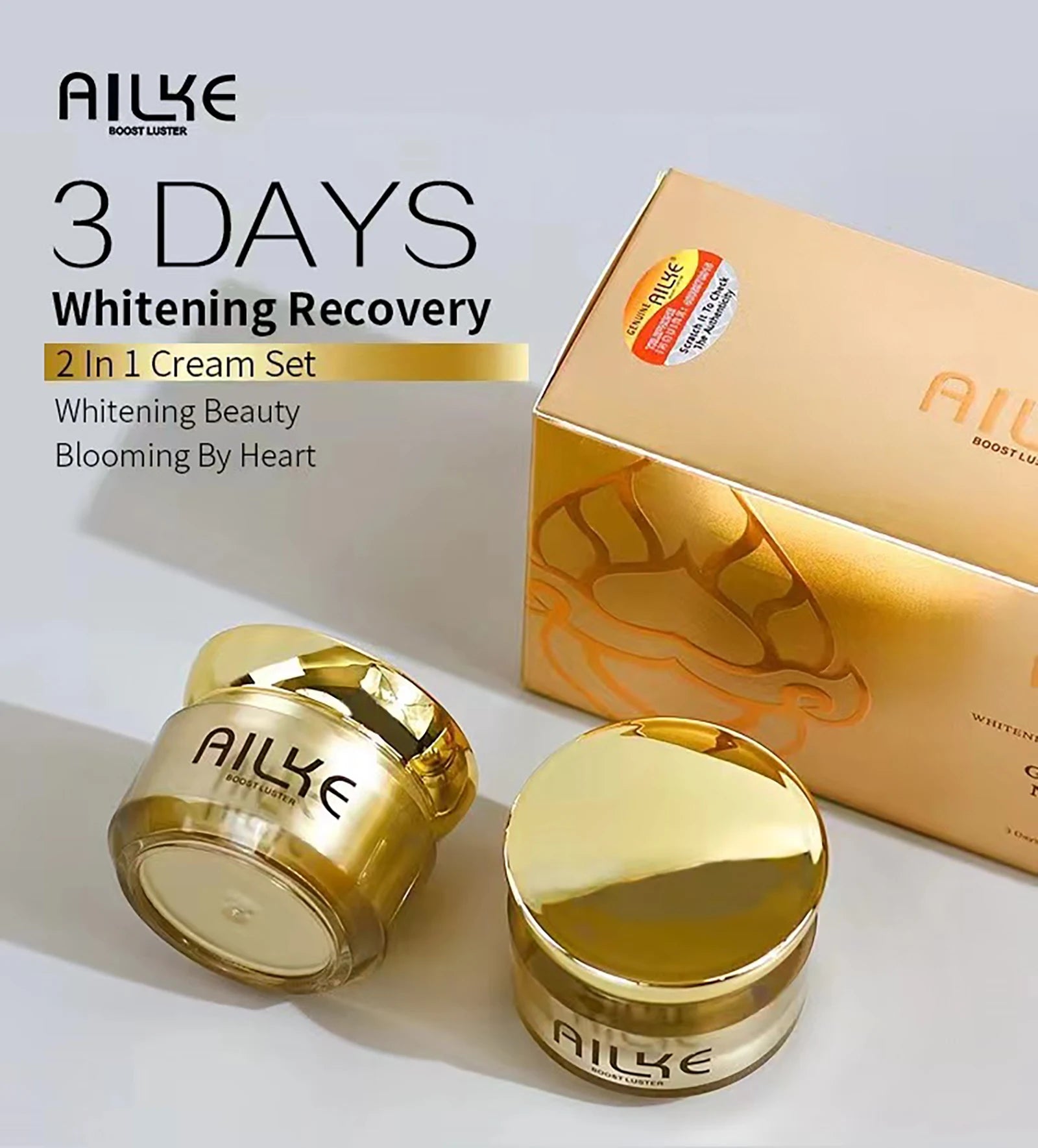 AILKE Dark Spot Corrector Cream SPF35+ – Brightening & Anti-Sun Korean Skincare